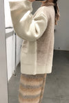 SWAYING/KNIT fleece V-neck cardigan SW202SZ53